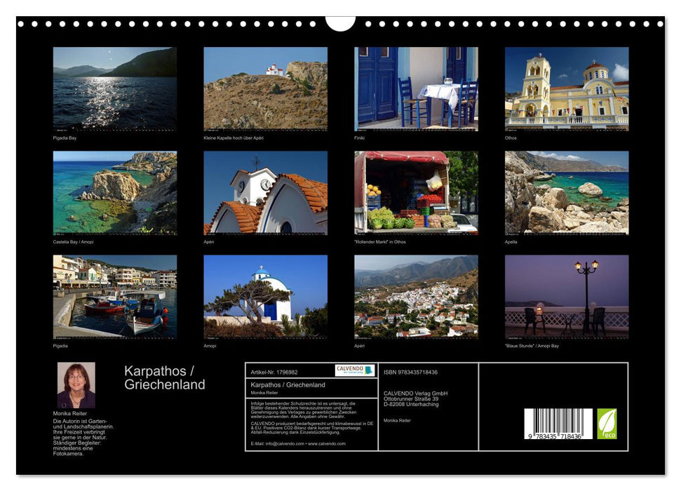 Karpathos / Griechenland (CALVENDO Wandkalender 2025)