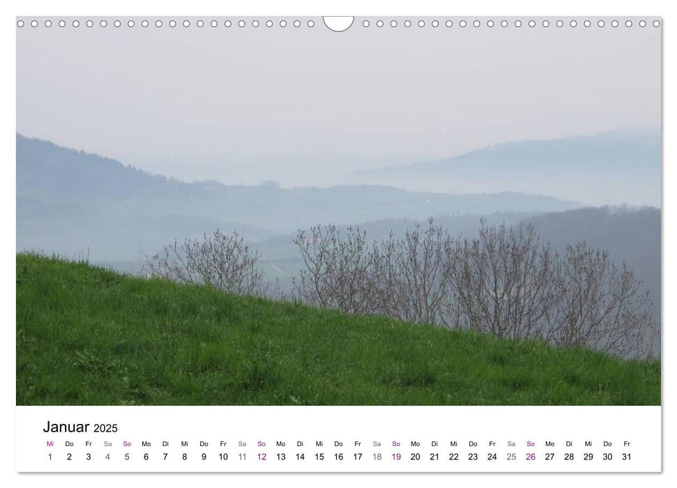 Jura Höhenweg 2025 (CALVENDO Wandkalender 2025)