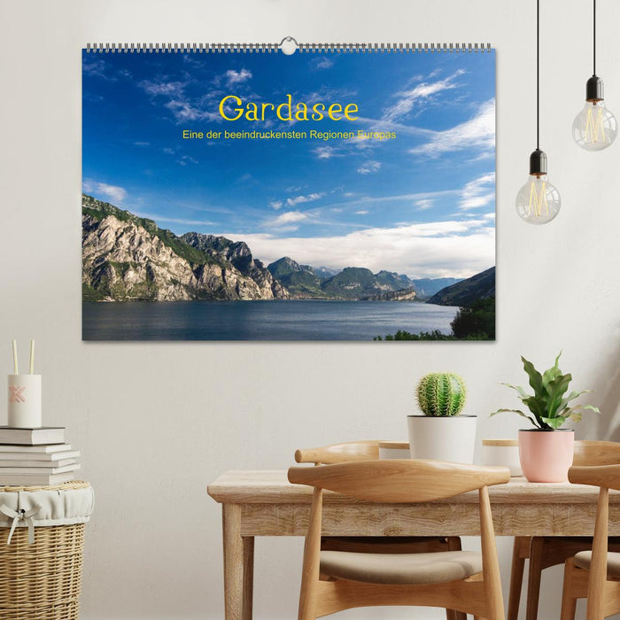 Gardasee / CH-Version (CALVENDO Wandkalender 2025)