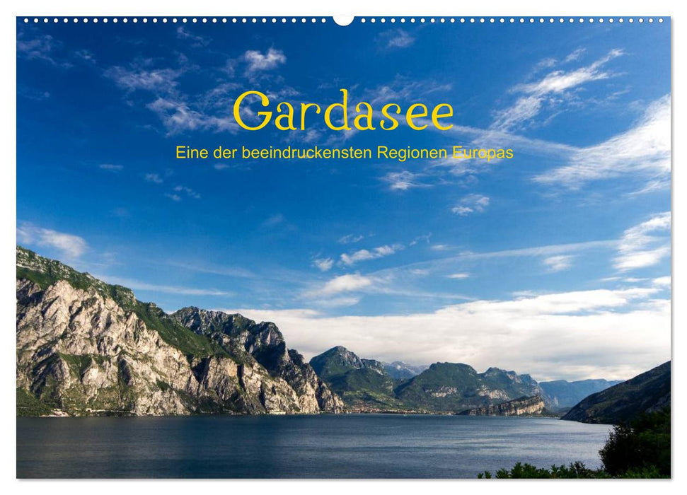 Gardasee / CH-Version (CALVENDO Wandkalender 2025)