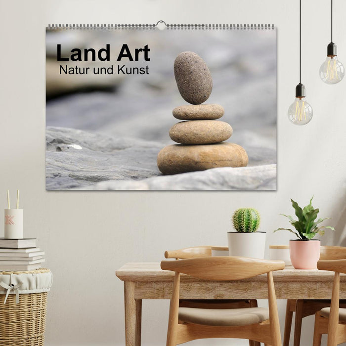 Land Art - Natur und Kunst (CALVENDO Wandkalender 2025)