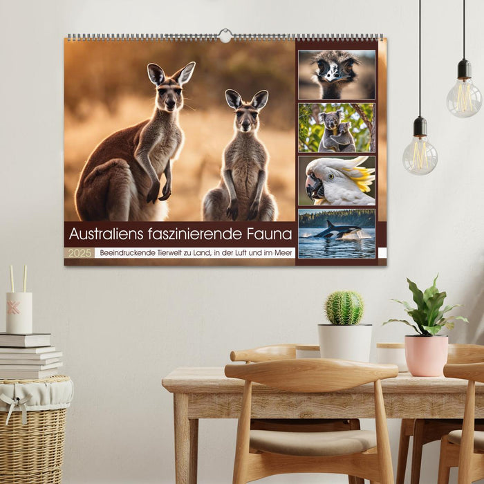 Australiens faszinierende Fauna (CALVENDO Wandkalender 2025)