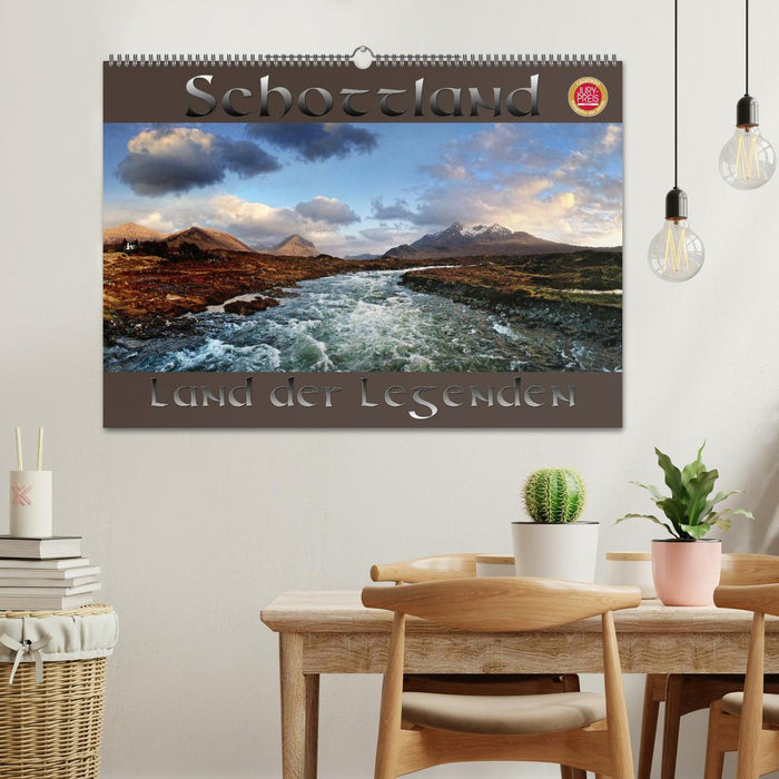 Schottland - Land der Legenden (CALVENDO Wandkalender 2025)