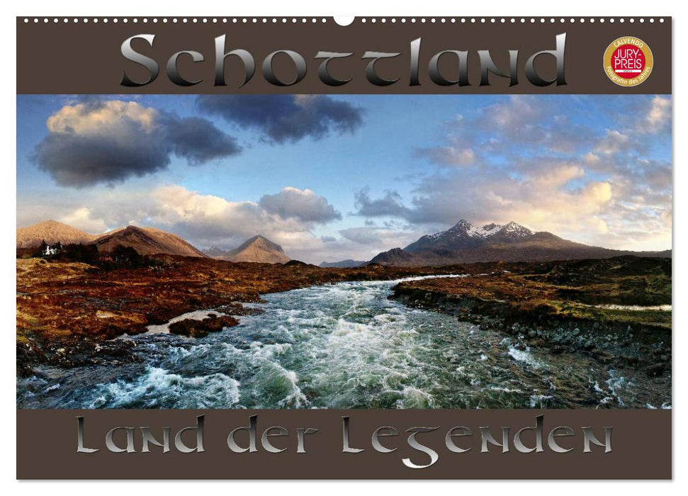 Schottland - Land der Legenden (CALVENDO Wandkalender 2025)