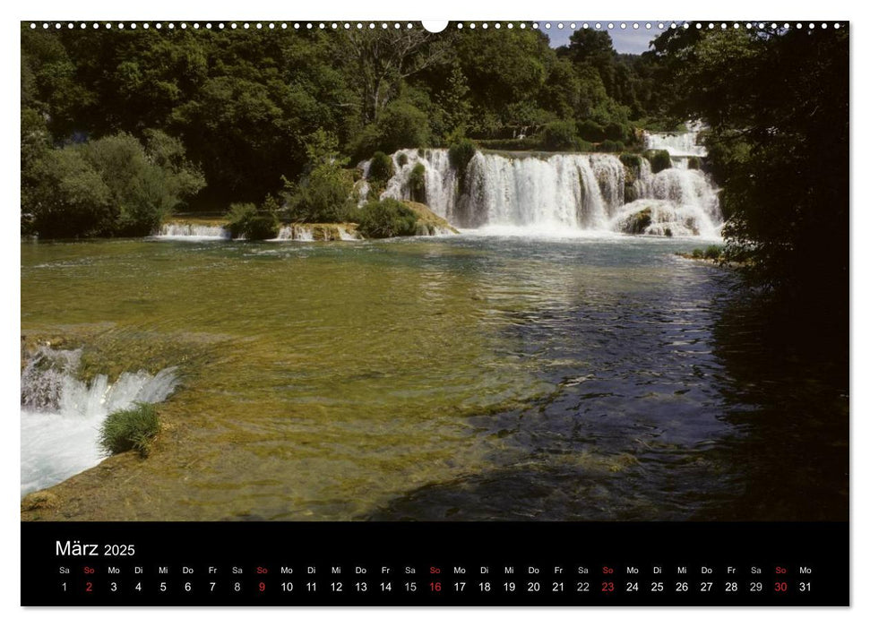 Kroatiens wilde Schönheit (CALVENDO Wandkalender 2025)