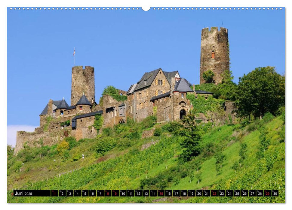 Entlang der Mosel (CALVENDO Premium Wandkalender 2025)