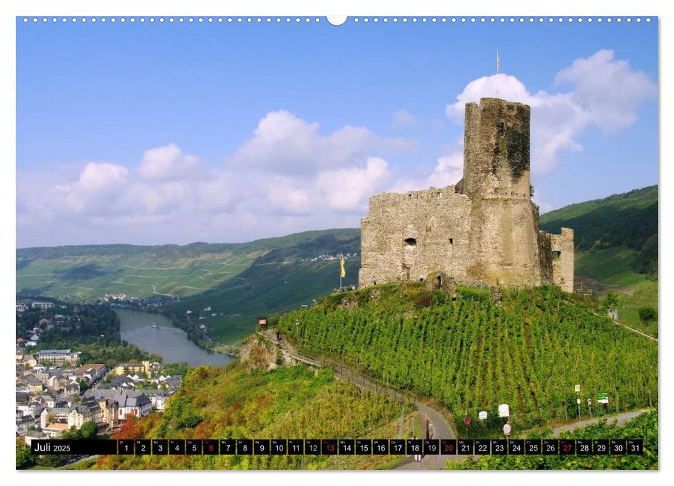 Entlang der Mosel (CALVENDO Premium Wandkalender 2025)