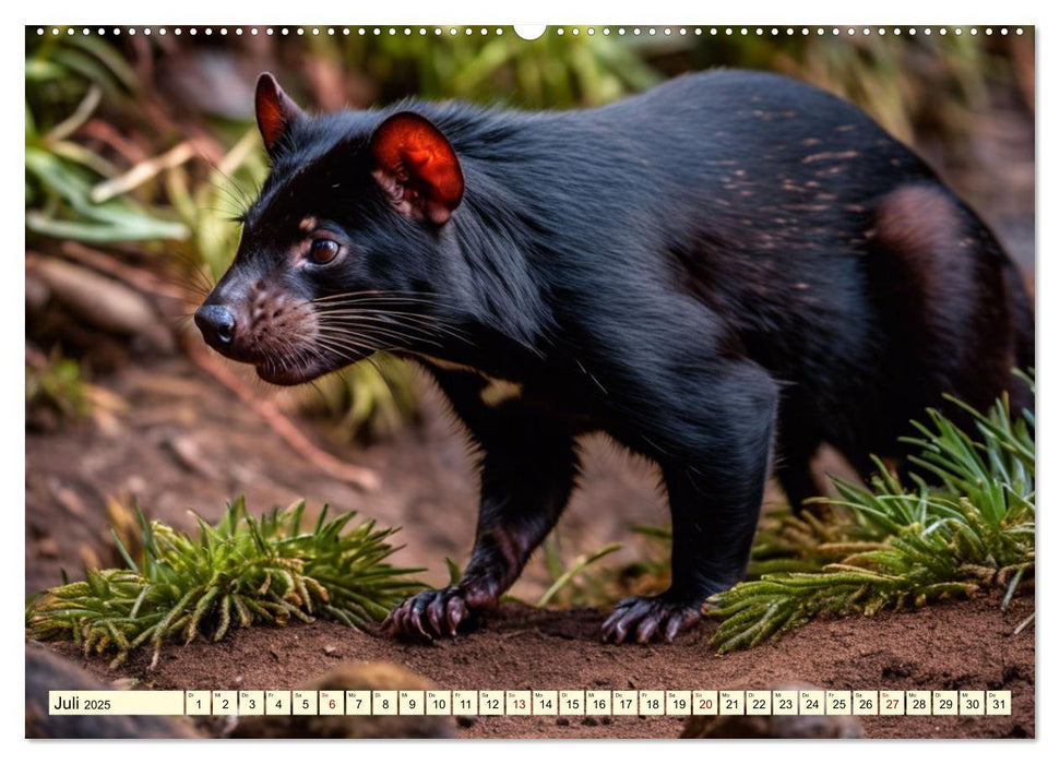 Australiens faszinierende Fauna (CALVENDO Premium Wandkalender 2025)