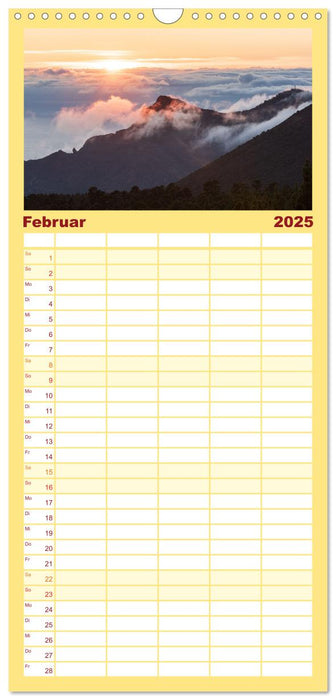 Traumhafte Sonne (CALVENDO Familienplaner 2025)