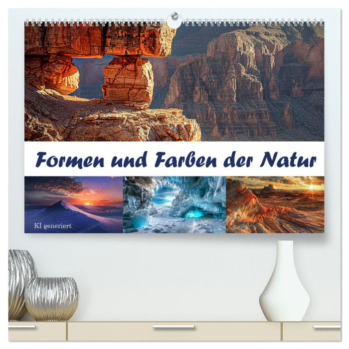 Formen und Farben der Natur (CALVENDO Premium Wandkalender 2025)