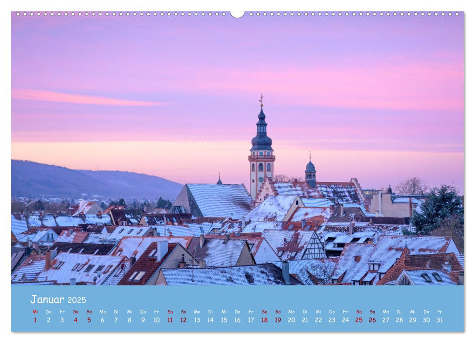 Durlach, das Stadtbild in 12 Impressionen (CALVENDO Wandkalender 2025)