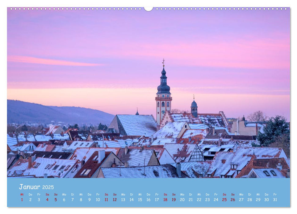 Durlach, das Stadtbild in 12 Impressionen (CALVENDO Premium Wandkalender 2025)