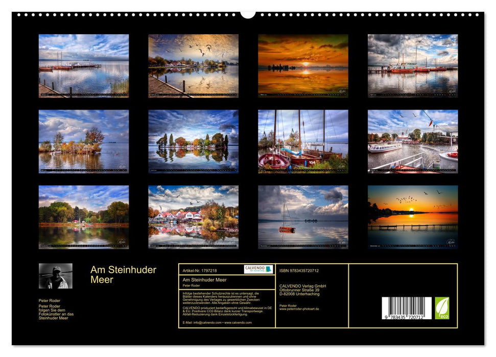 Am Steinhuder Meer (CALVENDO Premium Wandkalender 2025)
