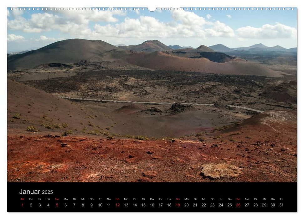 Unterwegs auf Lanzarote (CALVENDO Premium Wandkalender 2025)