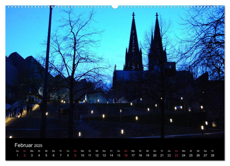 Kölner Spitzen (CALVENDO Premium Wandkalender 2025)