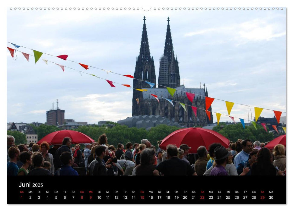 Kölner Spitzen (CALVENDO Premium Wandkalender 2025)