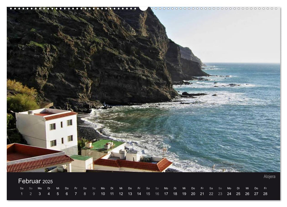 Isla de la Gomera (CALVENDO Premium Wandkalender 2025)