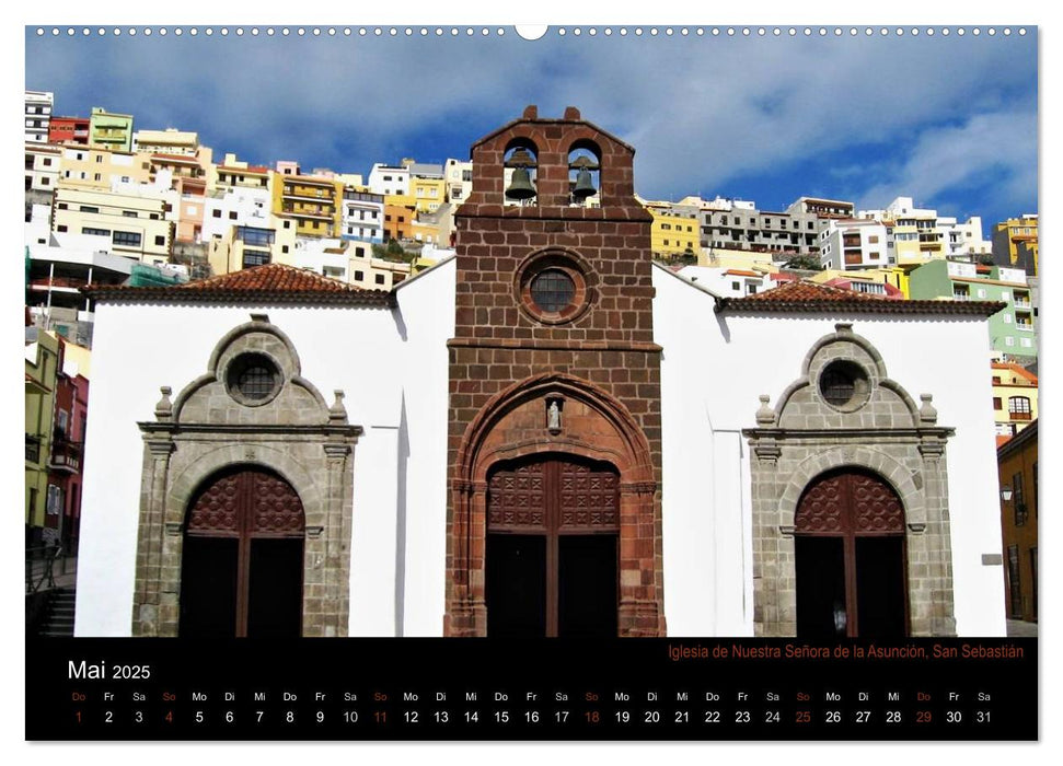 Isla de la Gomera (CALVENDO Premium Wandkalender 2025)