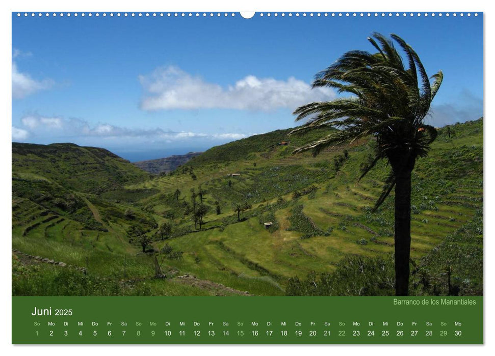 Isla de la Gomera (CALVENDO Premium Wandkalender 2025)