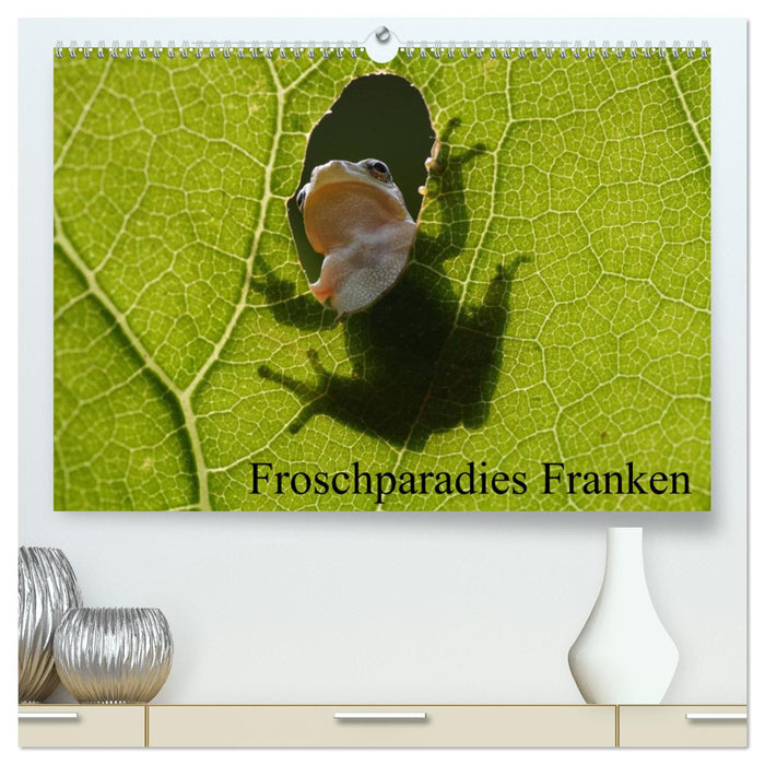 Froschparadies Franken (CALVENDO Premium Wandkalender 2025)