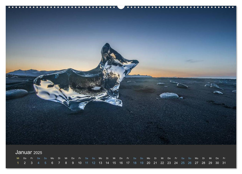 Island (CALVENDO Premium Wandkalender 2025)