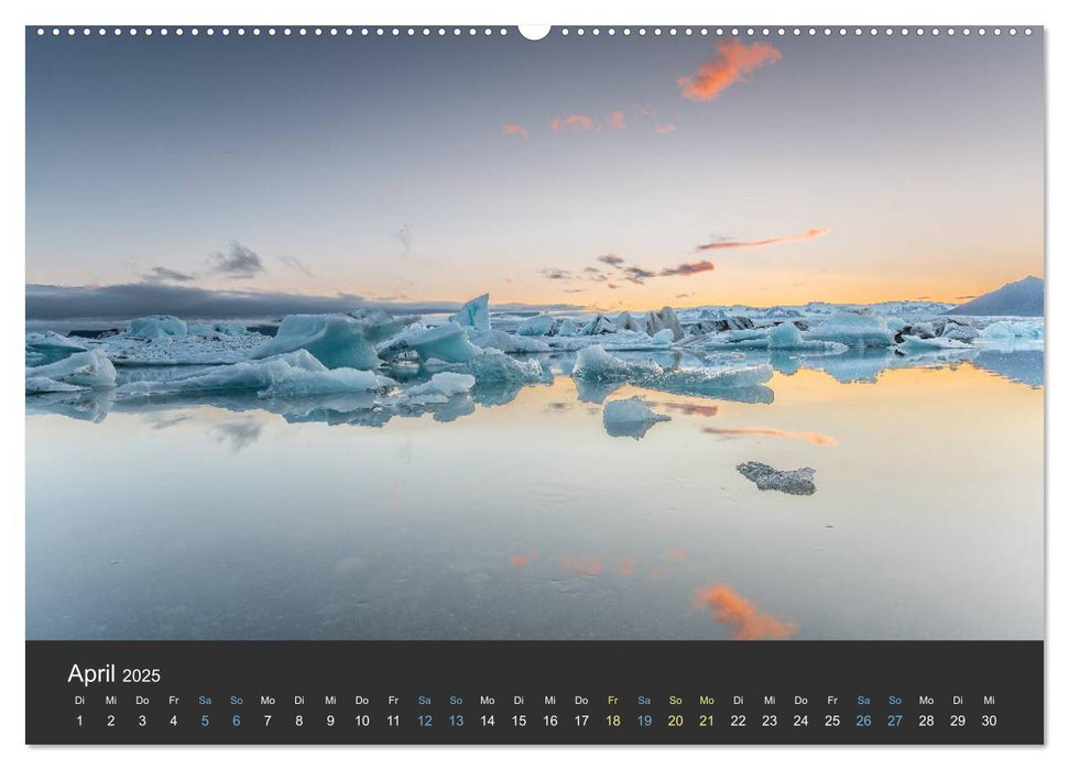 Island (CALVENDO Premium Wandkalender 2025)