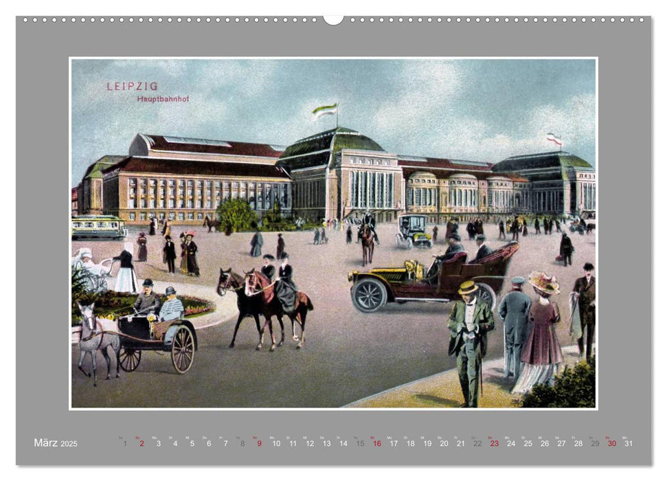 Historische Bahnhöfe (CALVENDO Premium Wandkalender 2025)