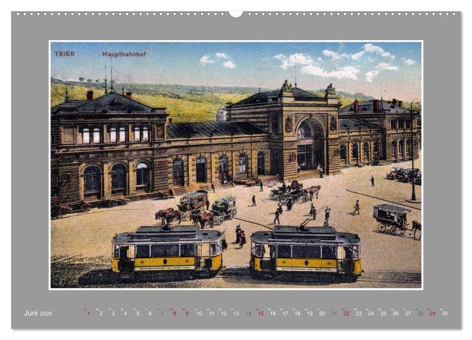 Historische Bahnhöfe (CALVENDO Premium Wandkalender 2025)