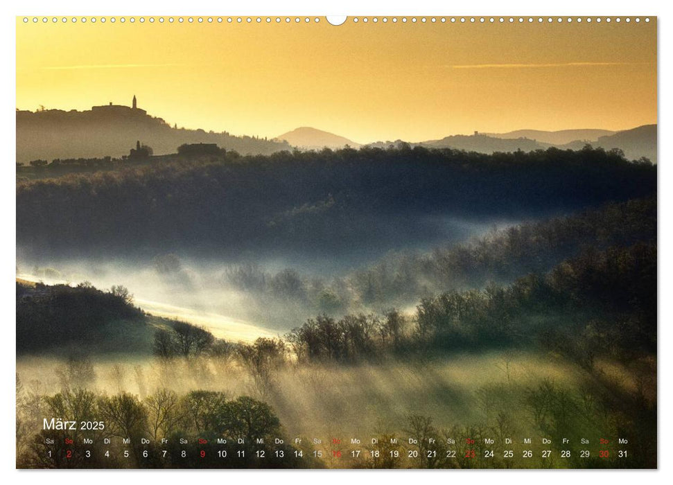 Toskanische Impressionen (CALVENDO Wandkalender 2025)