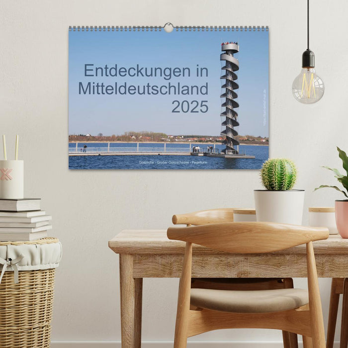 Entdeckungen in Mitteldeutschland (CALVENDO Wandkalender 2025)