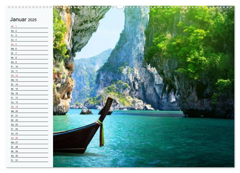 Thailand. Impressionen (CALVENDO Premium Wandkalender 2025)