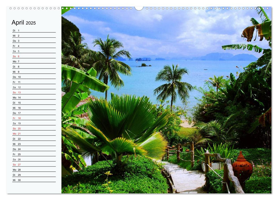 Thailand. Impressionen (CALVENDO Premium Wandkalender 2025)