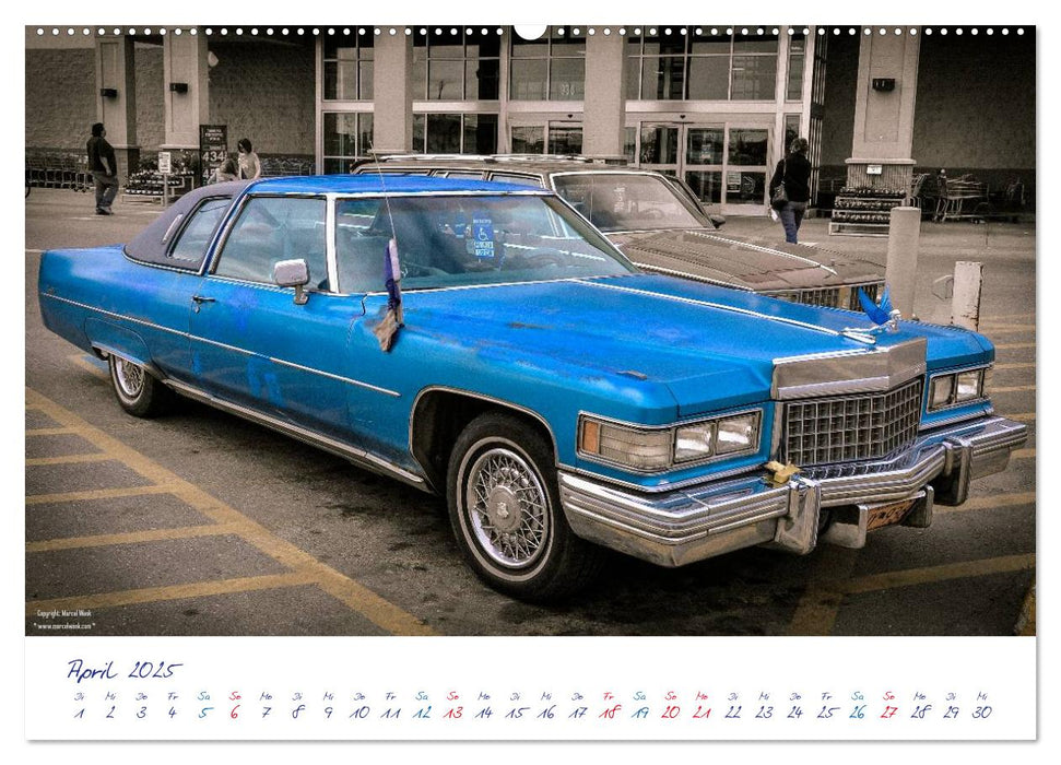 US Cars & Trucks in Alaska / CH-Version (CALVENDO Premium Wandkalender 2025)