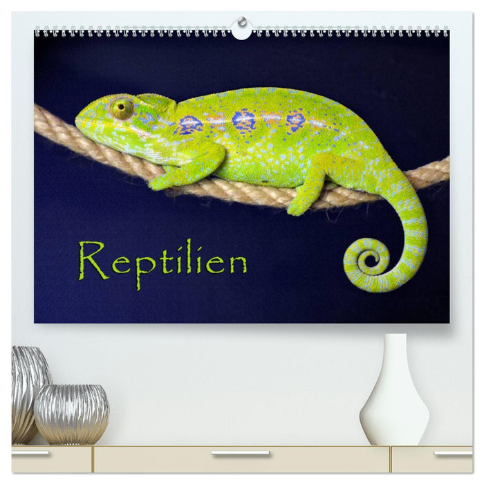 Reptilien (CALVENDO Premium Wandkalender 2025)