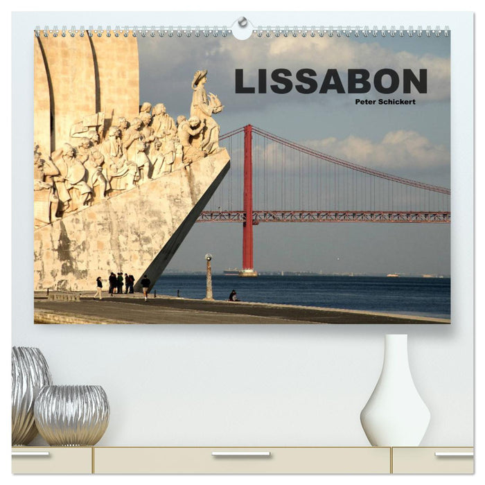 Lissabon - Portugal (CALVENDO Premium Wandkalender 2025)