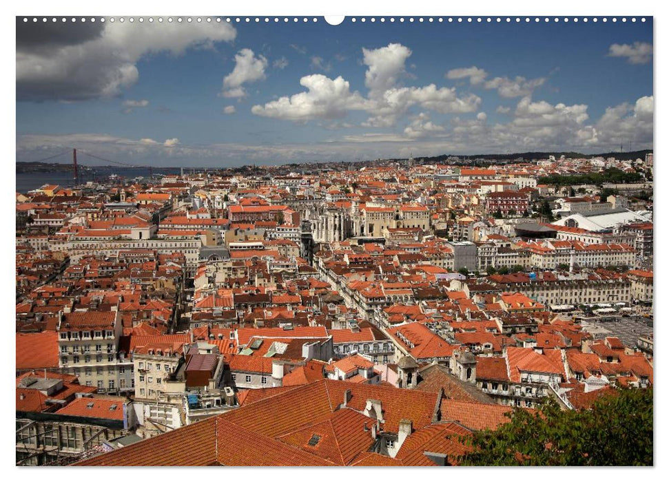 Lissabon - Portugal (CALVENDO Premium Wandkalender 2025)