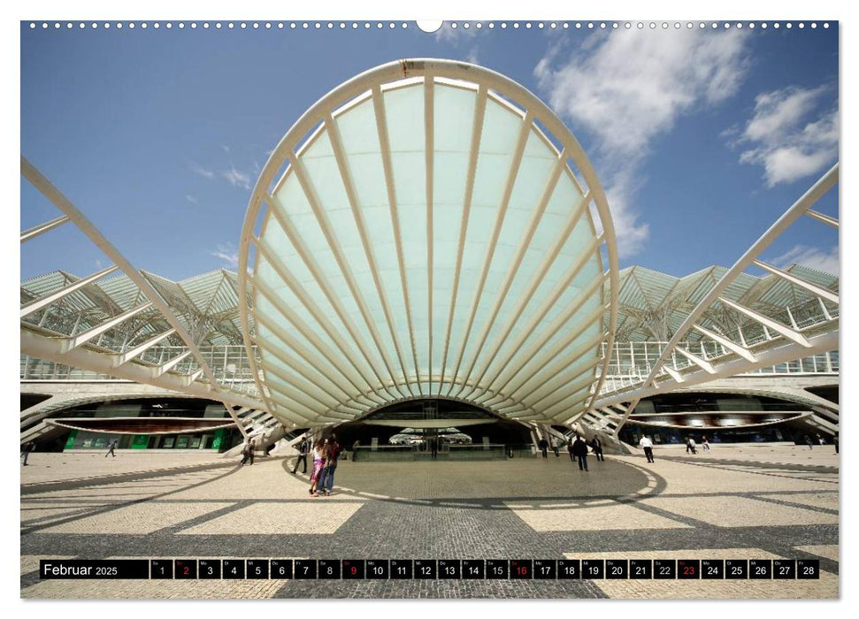 Lissabon - Portugal (CALVENDO Premium Wandkalender 2025)