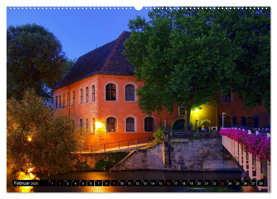 Bamberg und Fränkische Schweiz (CALVENDO Premium Wandkalender 2025)