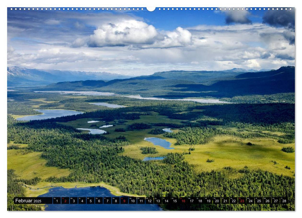 Alaska - Weites Land (CALVENDO Premium Wandkalender 2025)