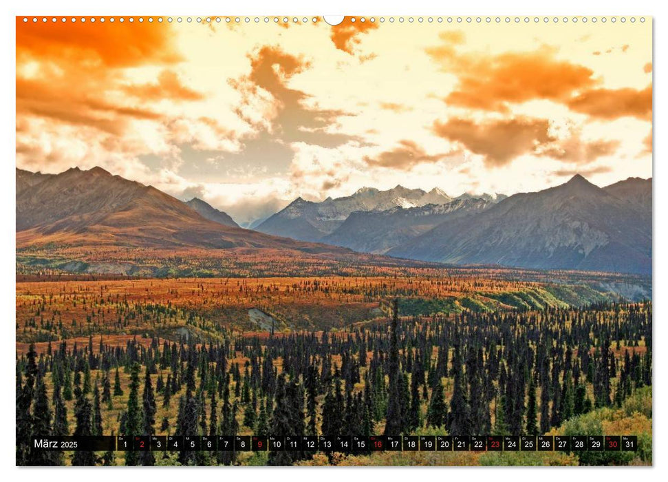 Alaska - Weites Land (CALVENDO Premium Wandkalender 2025)