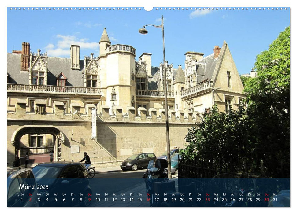 Paris (CALVENDO Premium Wandkalender 2025)