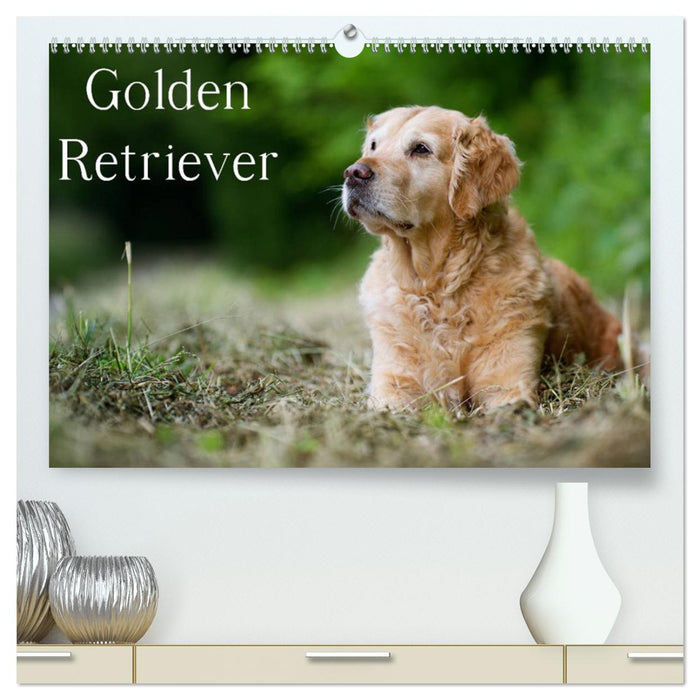 Golden Retriever (CALVENDO Premium Wandkalender 2025)