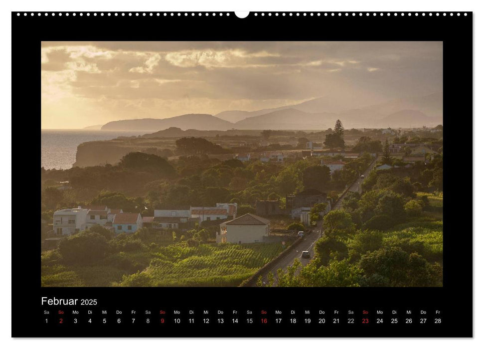 Azoren - São Miguel (CALVENDO Premium Wandkalender 2025)