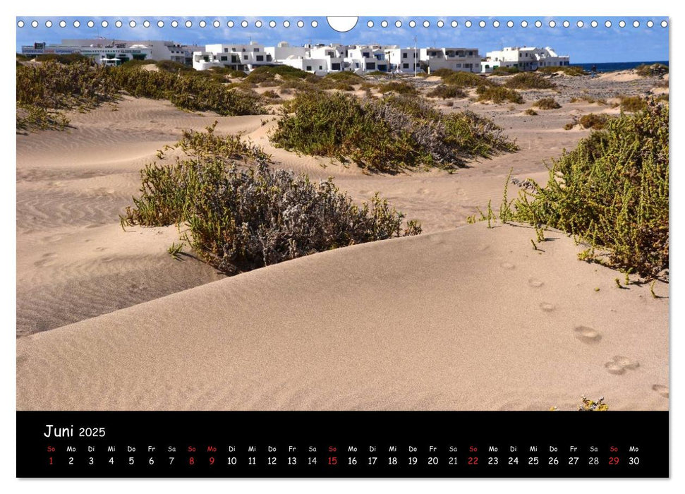 Lanzarote – Insel der Farben (CALVENDO Wandkalender 2025)