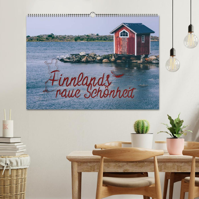 Finnlands raue Schönheit (CALVENDO Wandkalender 2025)