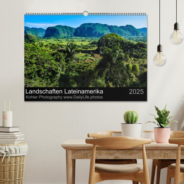 Landschaften Lateinamerika (CALVENDO Wandkalender 2025)