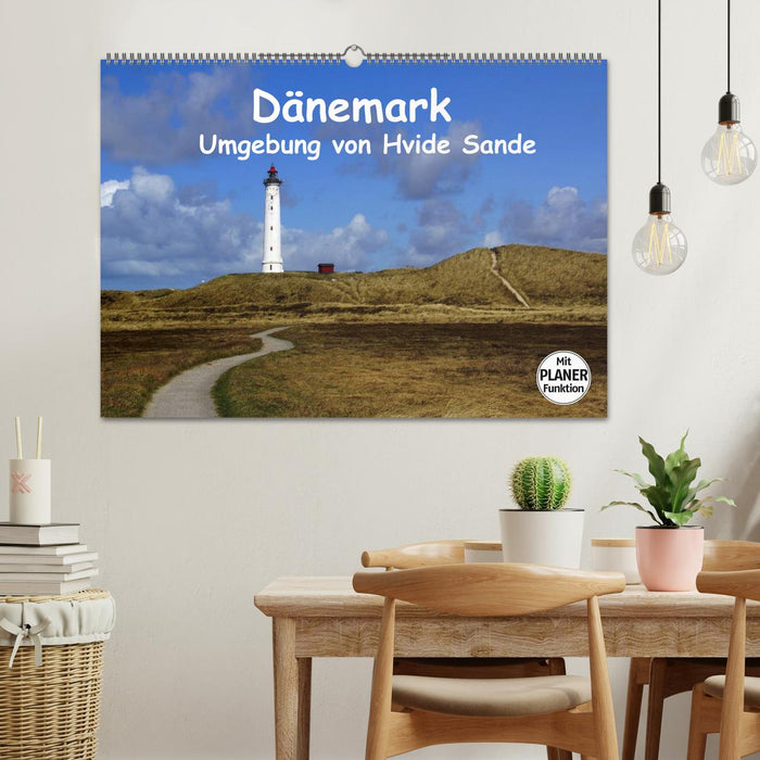 Dänemark - Umgebung von Hvide Sande (CALVENDO Wandkalender 2025)