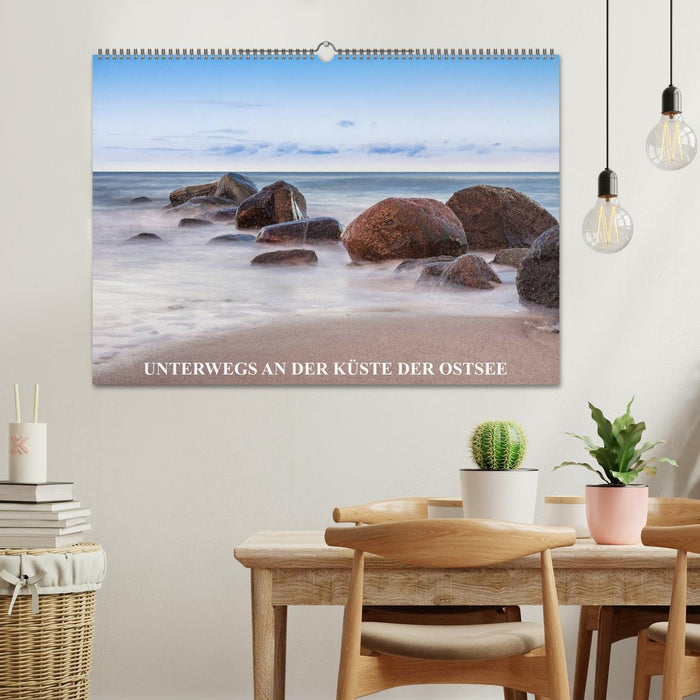 Unterwegs an der Küste der Ostsee (CALVENDO Wandkalender 2025)