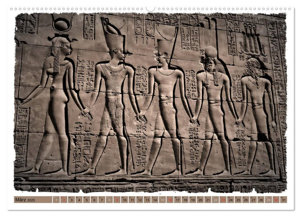 Ägypten – Schönheit der Antike (CALVENDO Wandkalender 2025)