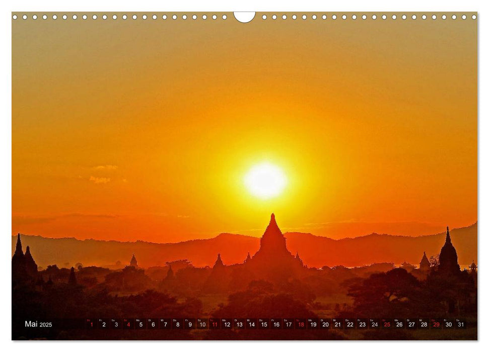 Myanmar ist wunderbar (CALVENDO Wandkalender 2025)